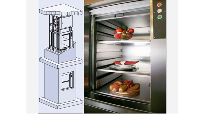 Báo giá thang máy tải thực phẩm