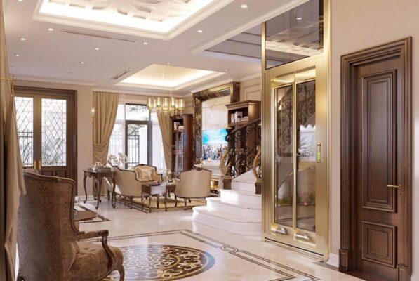 Chi tiết về ưu điểm của thang máy gia đình cáp kéo
