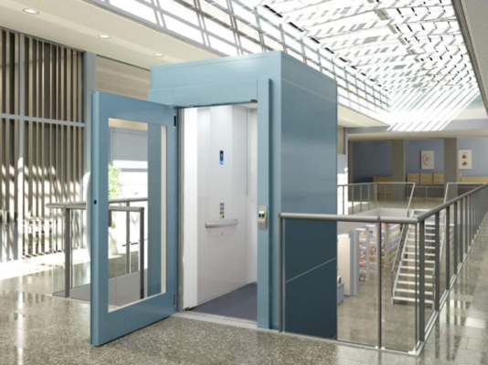 Thang máy gia đình không phòng máy phù hợp lắp đặt tại nhiều không gian khác nhau